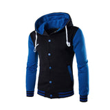 2020 Men Coat Jacket Outwear Winter Slim Hoodie