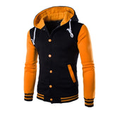 2020 Men Coat Jacket Outwear Winter Slim Hoodie